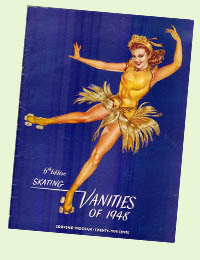 Skating Vanities souvenir program - 1948 