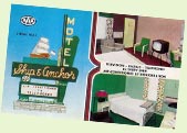 Ship & Anchor Motel - vintage postcard